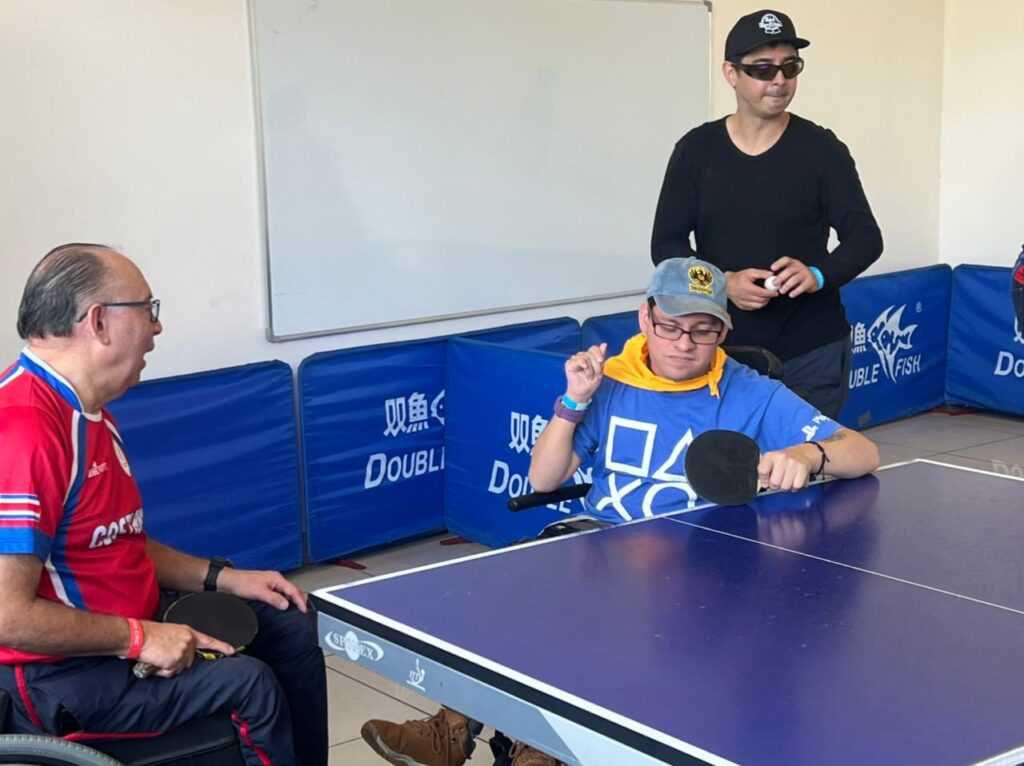 El Para Tenis de Mesa dijo presente en el Dia Nacional de la Persona ...