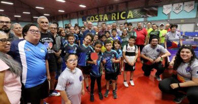Costa Rica celebró a lo grande el «Día Mundial de Tenis de Mesa» en la Sala