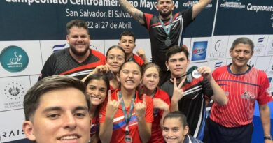 Ticos cierran el “Día Mundial de Tenis de Mesa” ganando plata y Bronce en El Salvador